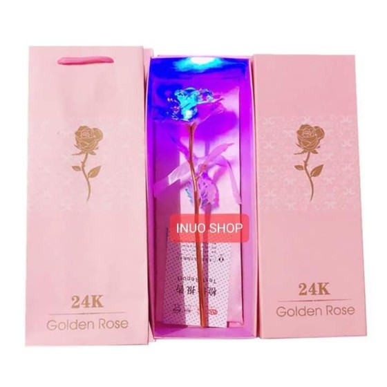 Rosa led parpadeante